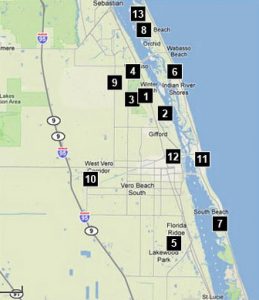 Vero Beach Golf Course Map