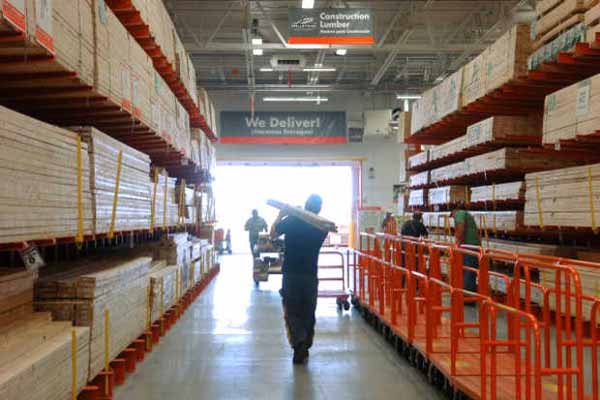 Increased Vero Beach home improvement activity has meant record sales for big box stores Home Depot and Lowes.